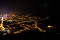 Deva City by night Royalty Free Stock Photo