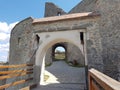 Deva Fortress in Transylvania, Deva, Romania Royalty Free Stock Photo