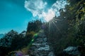 Sunburst at Devaria Tal Trek - Uttrakhand