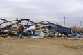 Tornado damage from spring thunder storms