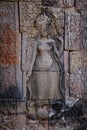Devata in Bayon Temple Royalty Free Stock Photo