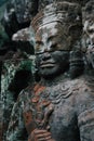 Devata in Ta Prohm temple at Angkor complex, Siem Reap, Cambodia