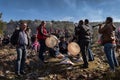 Men playing drums and zurna Royalty Free Stock Photo