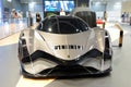 The Devel Sixteen supercar is on Dubai Motor Show 2017 Royalty Free Stock Photo