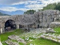 Abandoned monastery in Ratac Montenegro Royalty Free Stock Photo