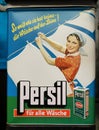 Vintage Tin of Persil Laundry Soap Royalty Free Stock Photo