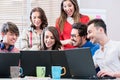 Developer in web startup programming software