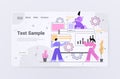 developers team creating website ui web application development program software optimization concept Royalty Free Stock Photo