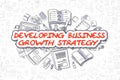 Developing Business Growth Strategy - Business Concept.