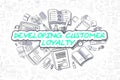 Developing Customer Loyalty - Business Concept. Royalty Free Stock Photo