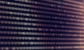 Developing programming binary code. Abstract Binary Software Programming Code Background. Random Parts of Program Code. Digital Royalty Free Stock Photo
