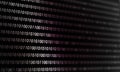 Developing programming binary code. Abstract Binary Software Programming Code Background. Random Parts of Program Code. Digital Royalty Free Stock Photo