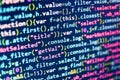 Developing programming Royalty Free Stock Photo