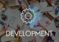 Development Business Action Analysis Concept