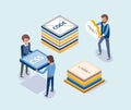 Development of Code, Developer Programming Concept Royalty Free Stock Photo