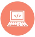 Development code, div Isolated Vector Icon That can be very easily edit or modified. Development code, div Isolated Vector Icon Royalty Free Stock Photo