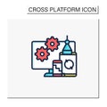 Development color icon