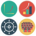 Development of Exponential Growth Icons
