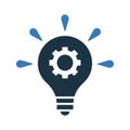 Development, idea, creative icon. Simple editable vector design isolated on a white background