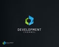 Development Logo Design Royalty Free Stock Photo