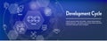 Development Operations & Life Cycle - DevOps Icon