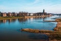 Deventer city view at the river the IJssel