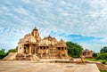 Devi Jagdambi Temple, dedicated to Parvati, Western Temples of Khajuraho. Unesco World Heritage Site. Popular amongst tourists all