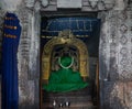 Devi Ranganayaki before Abisheka ceremony at Chennakeshava Temple in Belur, India