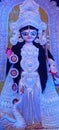 Devi Saraswati with veena Royalty Free Stock Photo