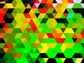 A deviant cute graphical design of colorful pattern of squares