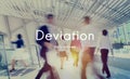 Deviation Innovate Changes Development Improvement Concept Royalty Free Stock Photo