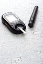 Device for measuring blood sugar