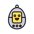 Device vector, Robotics related filled design icon