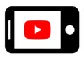 Device Youtube Icon Design. Audio, graphic.