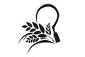 Rice or rice seed symbol and Agricultural equipment