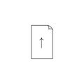 Devices linear icon set. Royalty Free Stock Photo