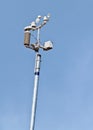 Devices meteorological station Royalty Free Stock Photo