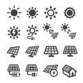 Solar energy icon