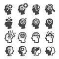 Mind icon set