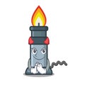 Devil busen burner in the character pocket Royalty Free Stock Photo