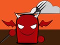 devil cartoon Royalty Free Stock Photo