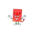 Devil chinese envelope Cartoon character design style