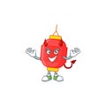 Devil chinese lantern Cartoon character design style