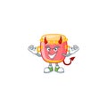 Devil chinese red drum Cartoon character design