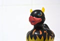 Devil duck Royalty Free Stock Photo