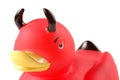 Devil Ducky Royalty Free Stock Photo