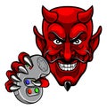 Devil Esports Sports Gamer Mascot Royalty Free Stock Photo