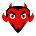Devil Face Royalty Free Stock Photo