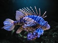 Devil firefish Royalty Free Stock Photo