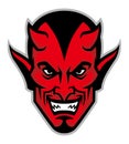 Devil head mascot